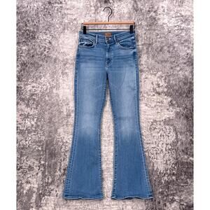 Mother Jeans 27 Womens The Weekender Flare Boot Denim